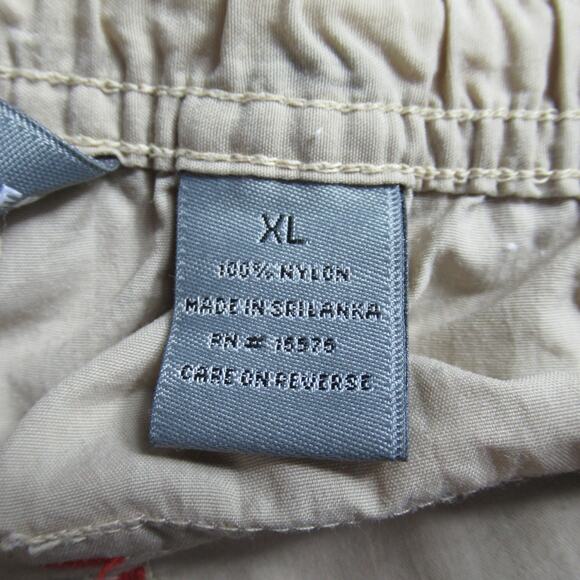 Vintage Perry Ellis Active Pants Mens XL Tan Track Windbreaker Lightweight Y2K - Picture 9 of 10